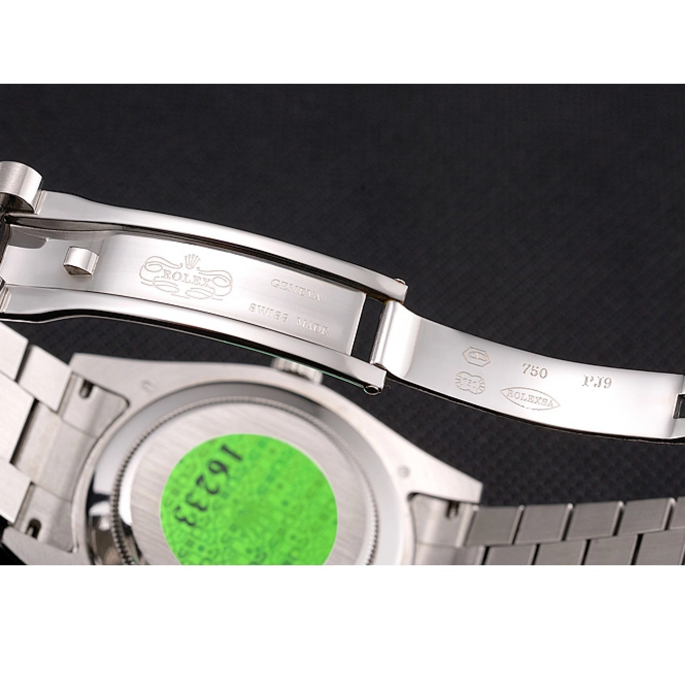 Best AAA Replica Sites Case Date Day 40 Ice Bracelet Rolex Blue Stainless Steel Dial And 0627